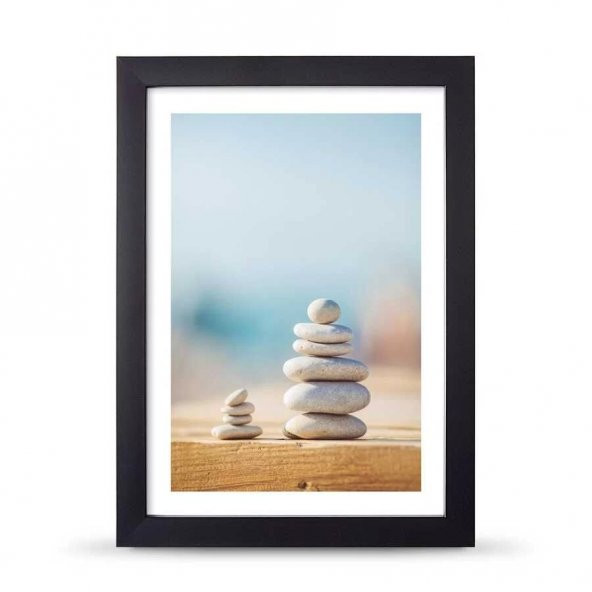 Denge Fotoğraflı Poster Çerçeve - 21x30 cm A4 Boy
