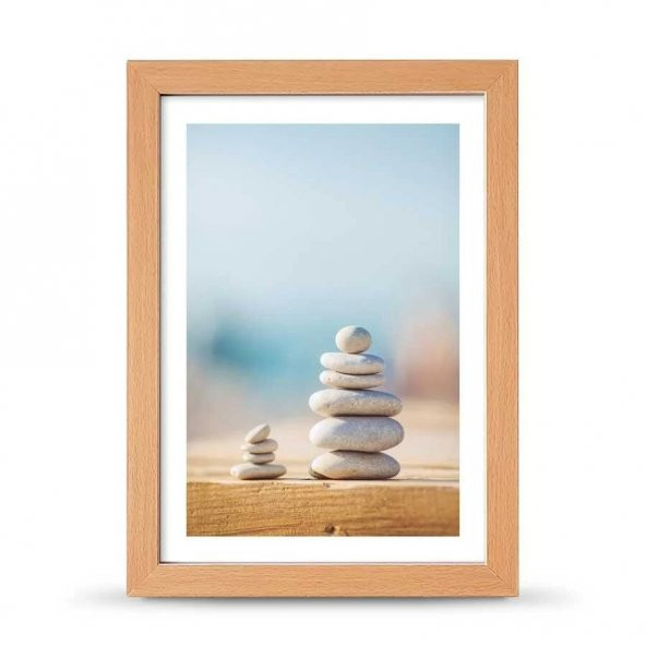 Denge Fotoğraflı Poster Çerçeve - 21x30 cm A4 Boy - 2