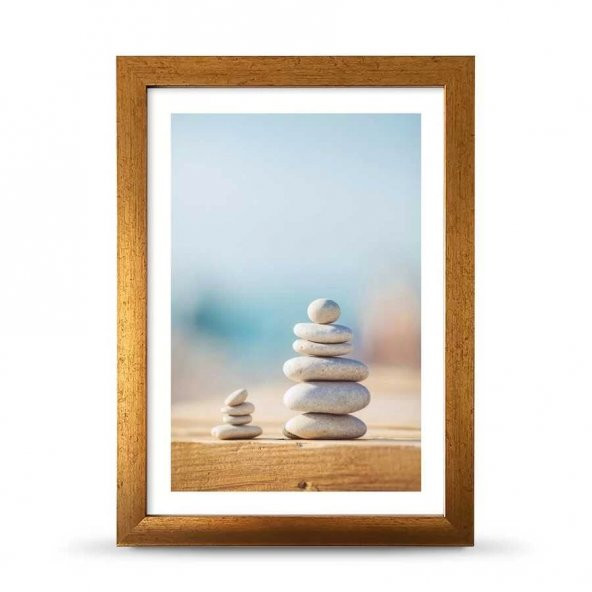 Denge Fotoğraflı Poster Çerçeve - 21x30 cm A4 Boy - 3