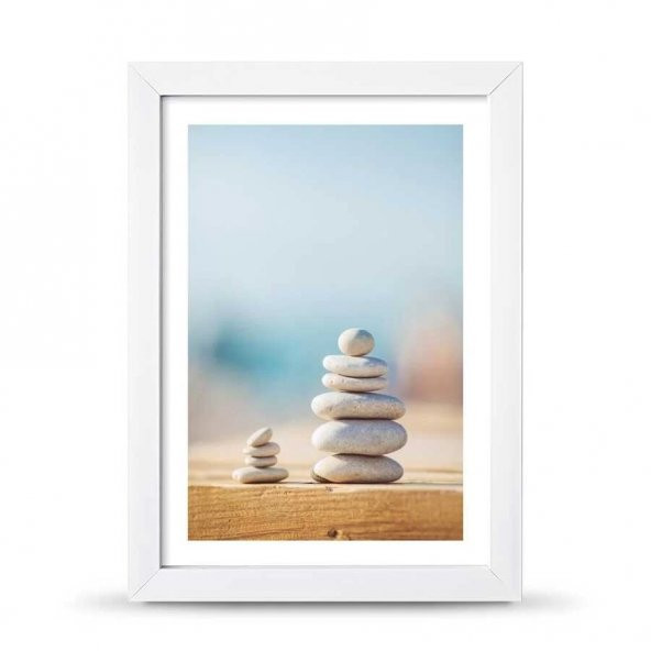 Denge Fotoğraflı Poster Çerçeve - 21x30 cm A4 Boy - 4