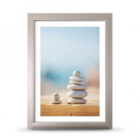 Denge Fotoğraflı Poster Çerçeve - 21x30 cm A4 Boy - 5
