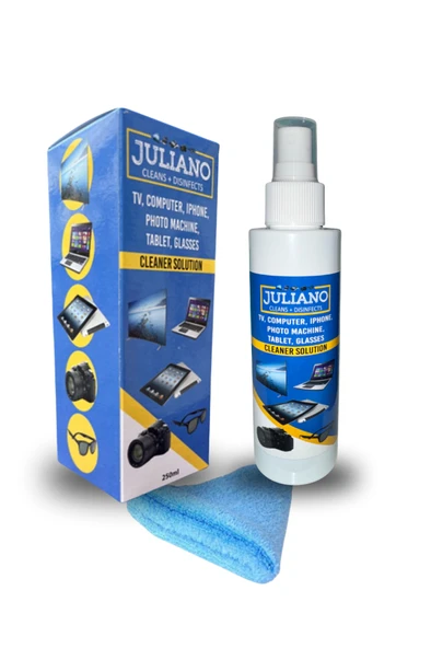 Tv Ekran Temizleme Spreyi + Mikrofiber Temizleyici Bez Hediye (150 Ml) - Resim 3