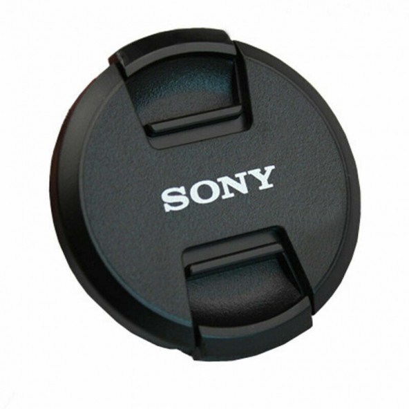 Sony Lensler İçin 72mm Snap On Lens Kapağı, Objektif Kapağı Bağcıklı - 5