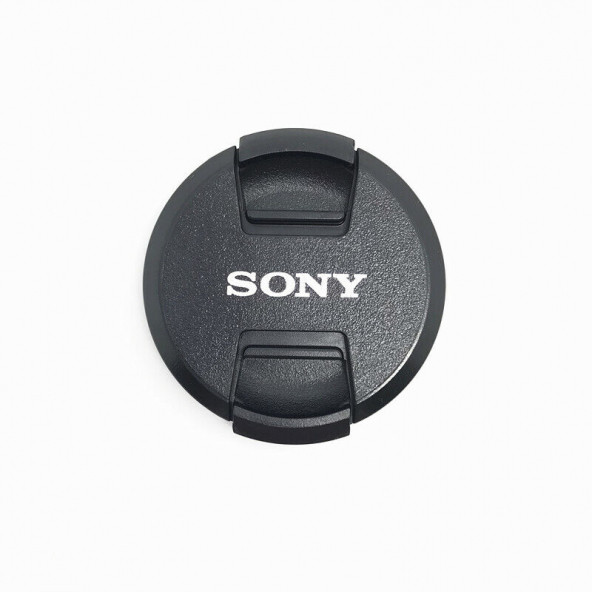 Sony Lensler İçin 72mm Snap On Lens Kapağı, Objektif Kapağı Bağcıklı - 6