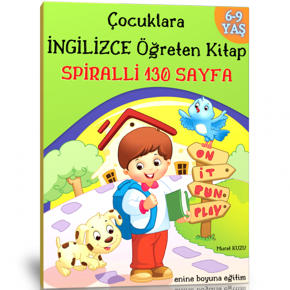 6-9 Yaş Çocuklara İngilizce Öğreten Kitap