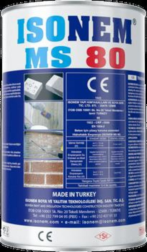 ISONEM Ms 80 Dış Cephe Şeffaf Su İtici