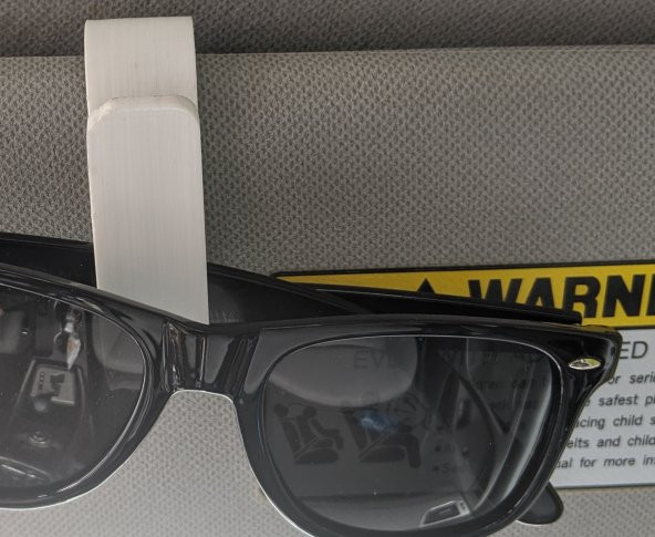 Araç İçi Güneşlik Gözlük Tutacak Tutucu Mandal Klips Aparat