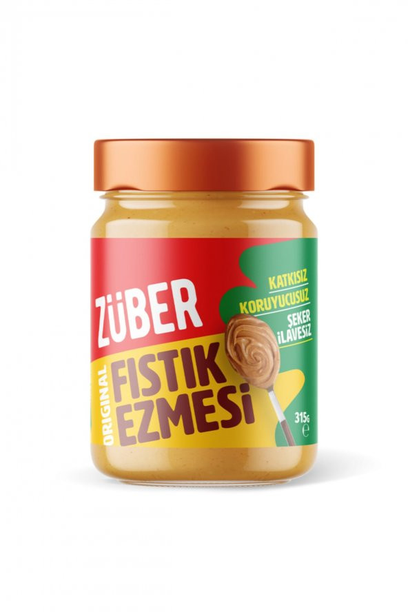 Yer Fıstığı Ezmesi Şeker Ilavesiz  93 Yerfıstığı 315 Gr