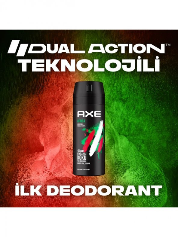 Axe Africa Erkek Deodorant Sprey 150 ML - 3