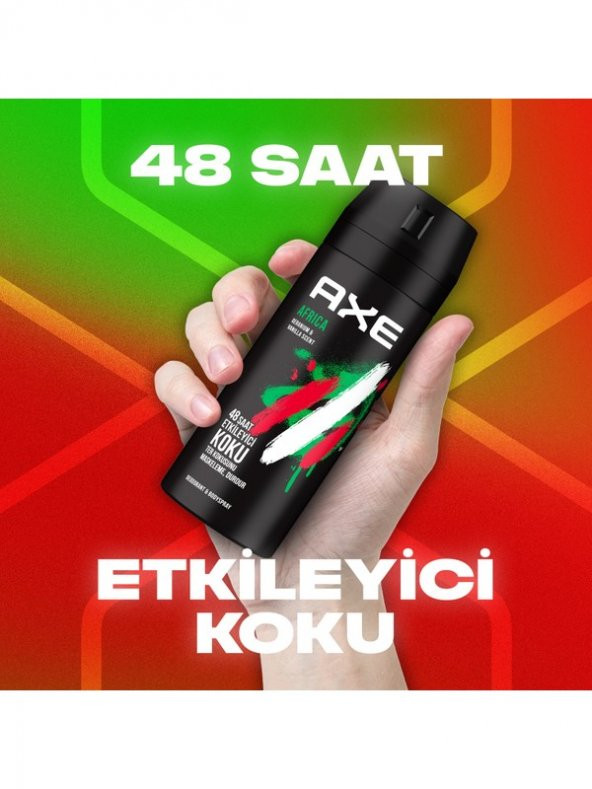 Axe Africa Erkek Deodorant Sprey 150 ML - 4
