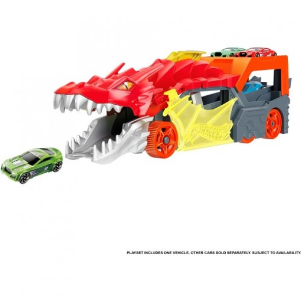 HotWheels Fırlatıcı ve Taşıyıcı Ejderha GTK42 Lisanslı Ürün ürün görseli 1