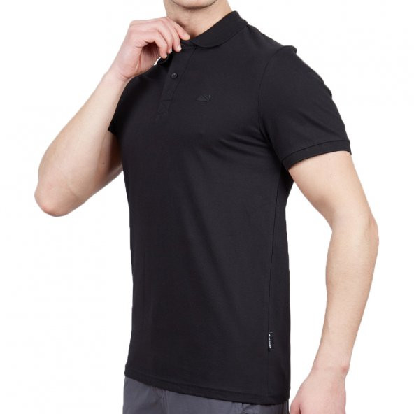 Alpinist Stratus Erkek Polo T-Shirt Siyah 3XL (600303) - 2
