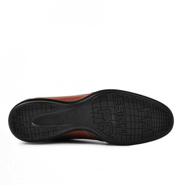 Komcero Taba Erkek Hakiki Deri Casual Ayakkabı - 4