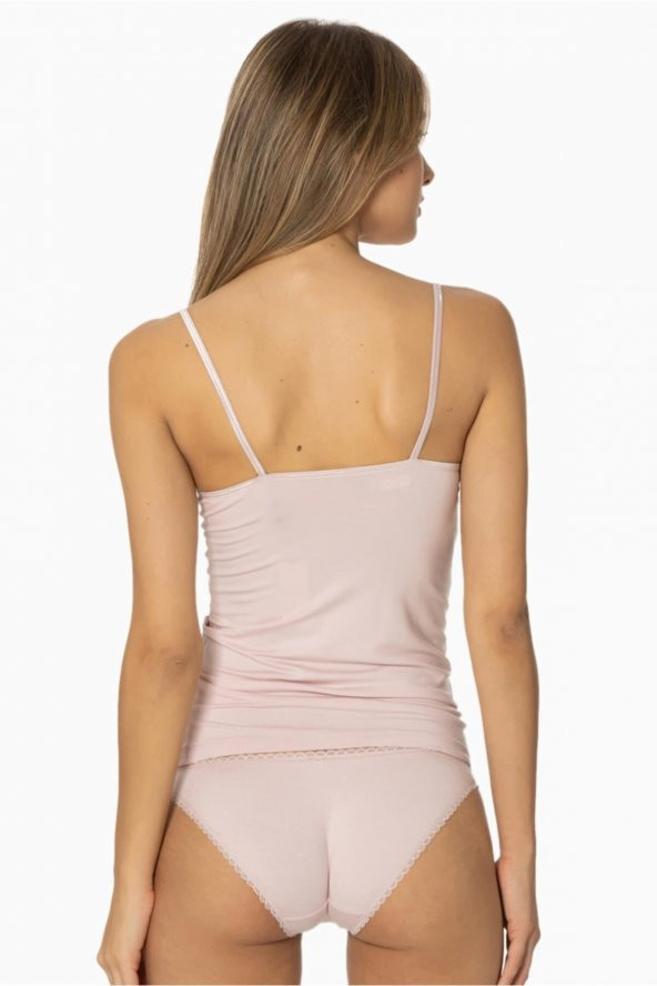 Dantelli Penye Atlet Külot / Kaşkorse Set - Resim 3