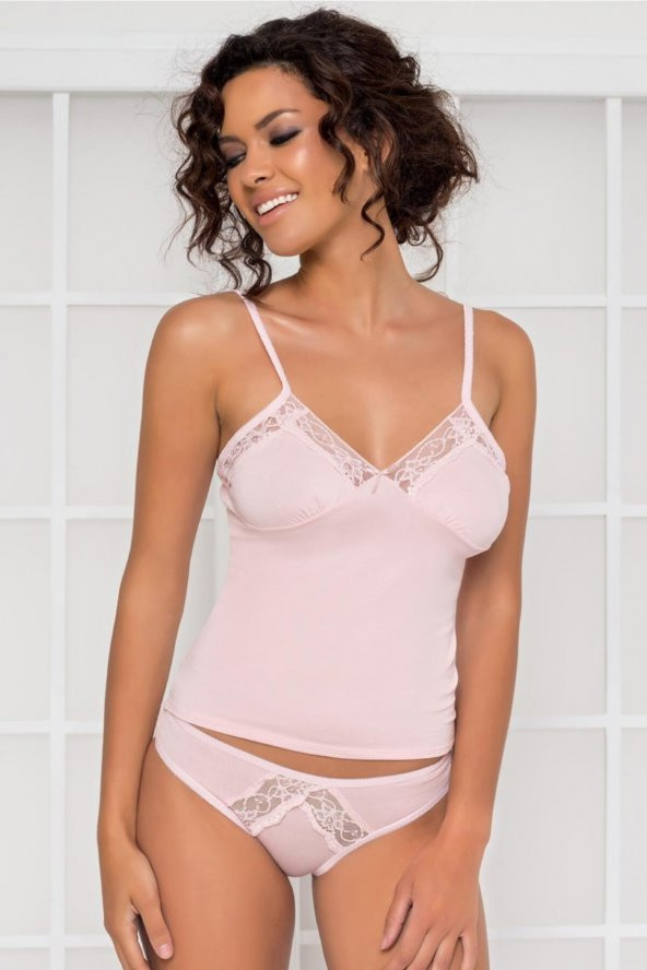 Dantelli Penye Atlet Külot / Kaşkorse Set ürün görseli