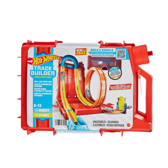 HotWheels Truck Builder Benzin Bidonu Akrobasi HDX78 Lisanslı Ürün - Resim 2