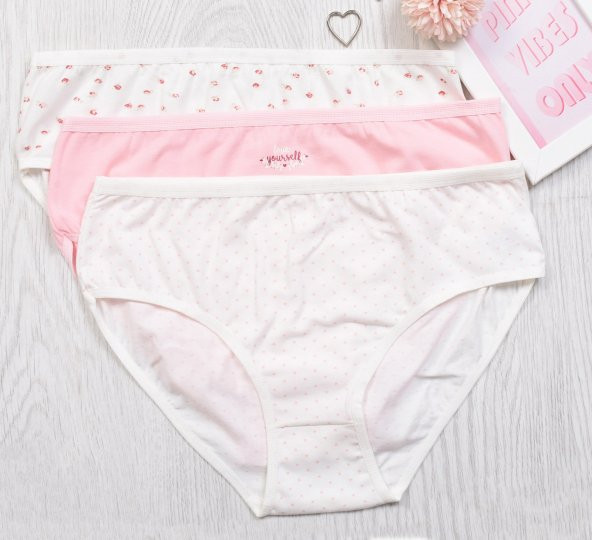 BAYAN KÜLOT-BİG SİZE (3li Paket) ürün görseli