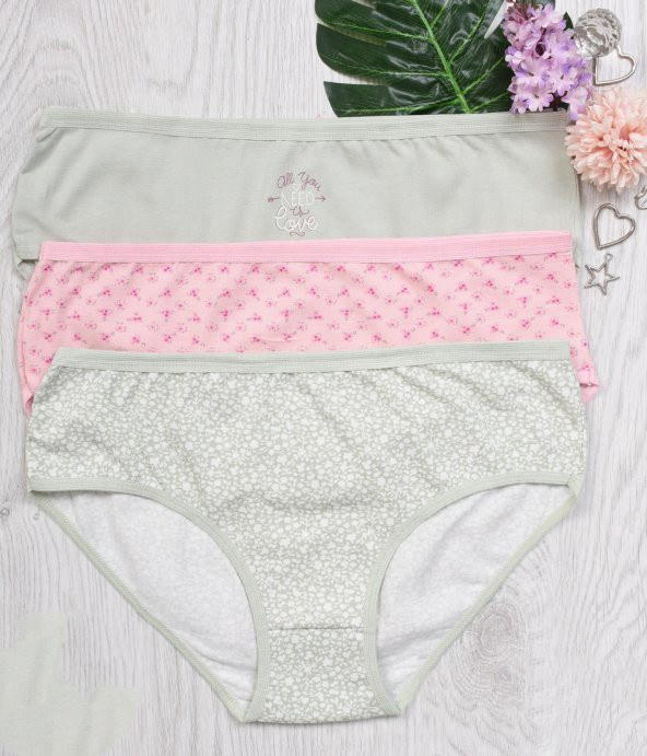 BAYAN KÜLOT-BİG SİZE (3lü Paket) ürün görseli