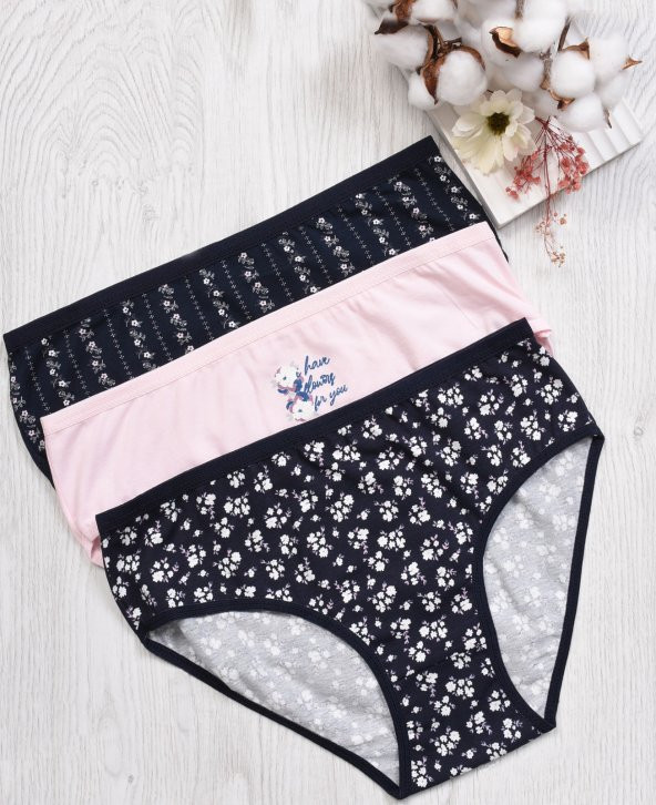 BAYAN KÜLOT-BİG SİZE (3lü Paket) ürün görseli