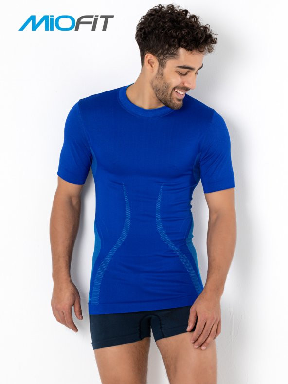 Erkek Active Wear Kısa Kollu Fonksiyonel Spor Tişört - 3