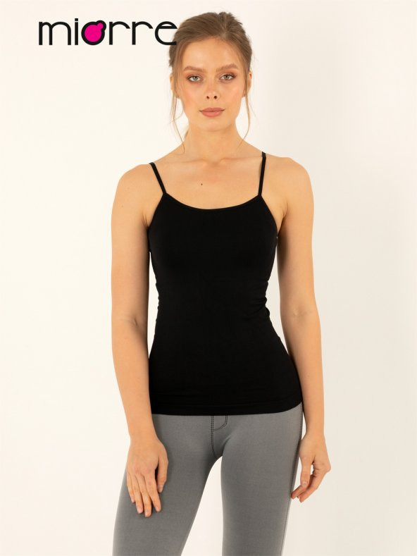 Seamless Dikişsiz İnce Askılı Tişört - 2