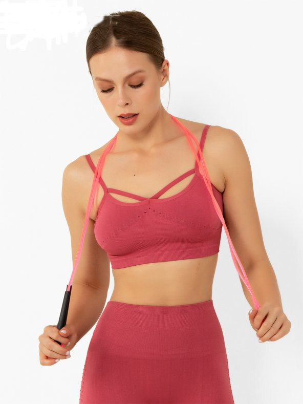Dikişsiz Pilates & Yoga Spor Sütyeni - 2