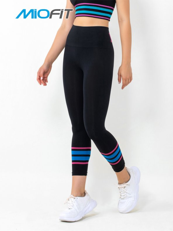 Energy Yüksek Bel Toparlayıcı Seamless Spor Tayt - 4