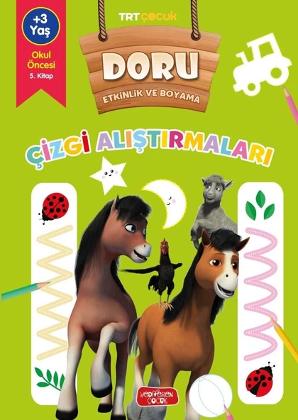 Doru Etkinlik ve Boyama - Çizgi Alıştırmaları