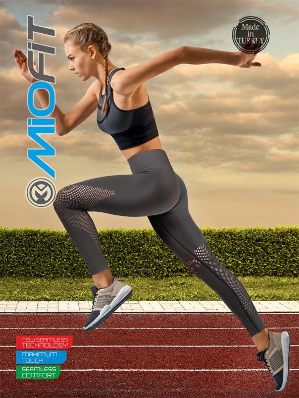 Efficiency Yüksek Bel Toparlayıcı Seamless Spor Tayt - Resim 7