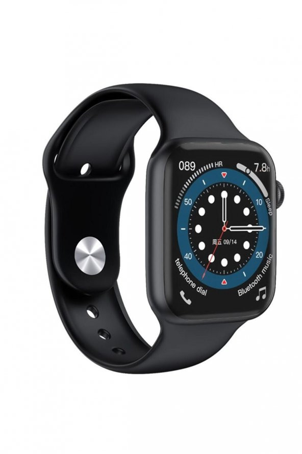 HW22 Watch 7 Edition Model Full Versiyon Siyah Akıllı Saat - 1