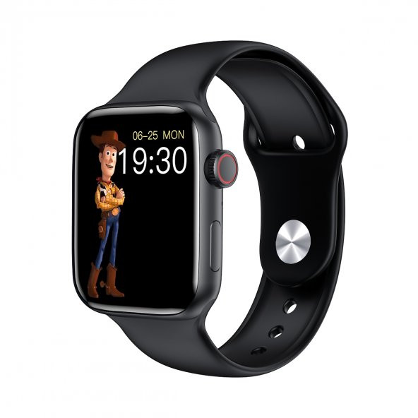 M16 Mini Akıllı Saat 38MM Full Lcd Ekran Ultimate Siyah ürün görseli