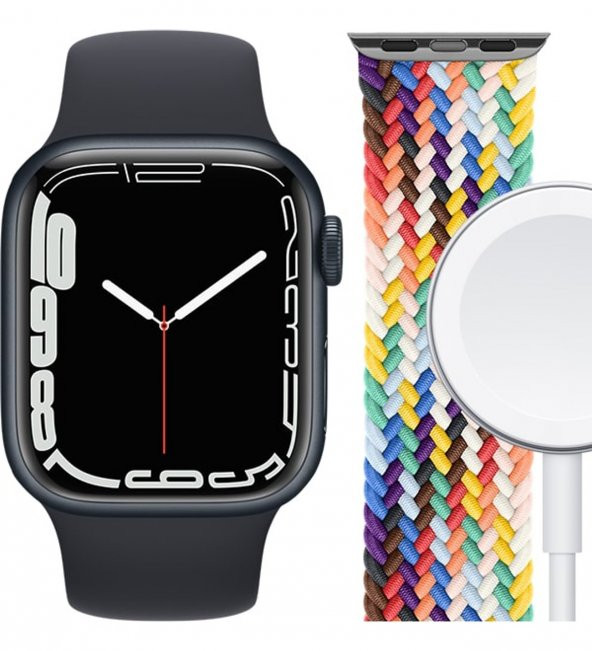 Watch 7 Dt300 Pro Akıllı Saat 2022 Wireless Şarj Nfc B.T 5.2 Siyah ürün görseli