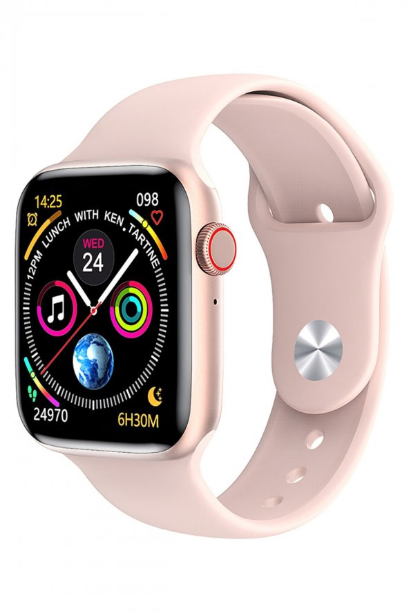 W26+ Watch 6 Plus Yeni Nesil Son Sürüm Yan Tuş Aktif Türkçe Akıllı Saat Gold Renk ürün görseli