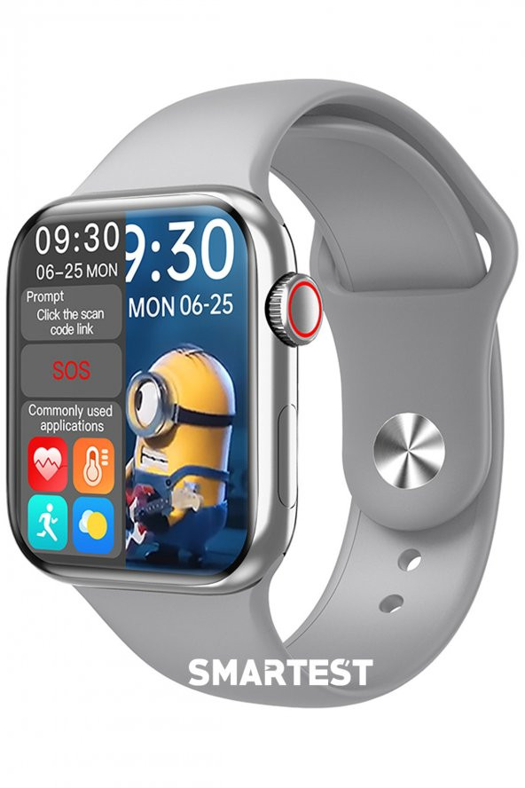 Hw16 Gri Premium Series Son Sürüm Smartwatch Ip67 Suya Dayanıklı Tüm Telefonlarla Uyumlu Akıllı Saat ürün görseli