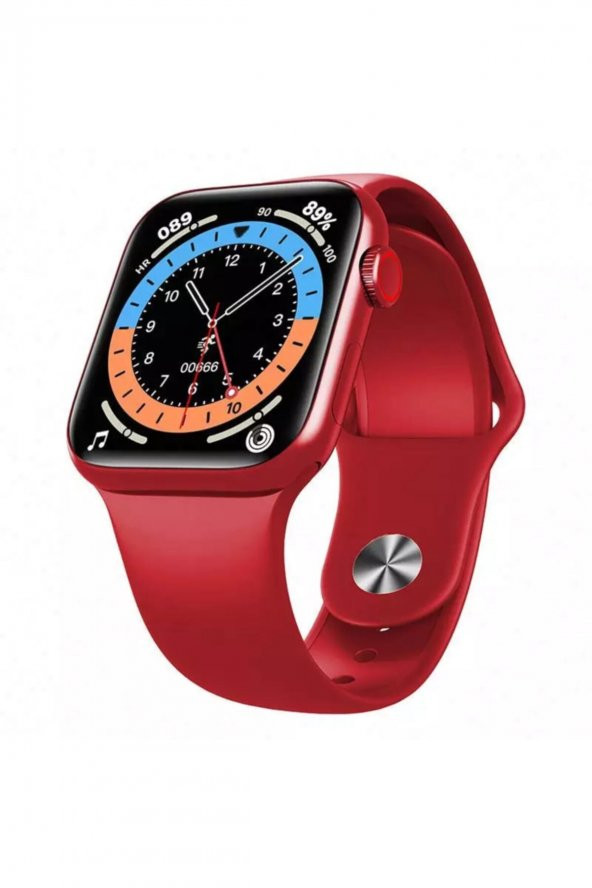 Smartwatch Kırmızı Akıllı Saat 2021 Son Sürüm Kasmayan Akıcı Arayüz Hw16 ürün görseli