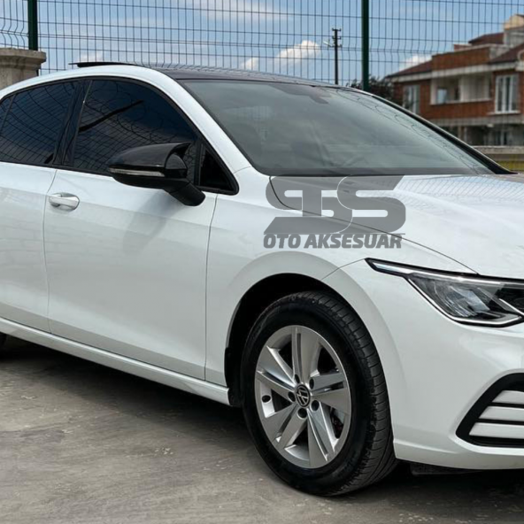 Vw Golf 8 Batman Yarasa Ayna Kapağı Piano Black 2021 Model - 5