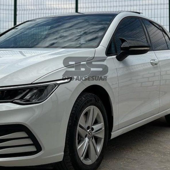 Vw Golf 8 Batman Yarasa Ayna Kapağı Piano Black 2021 Model - 9