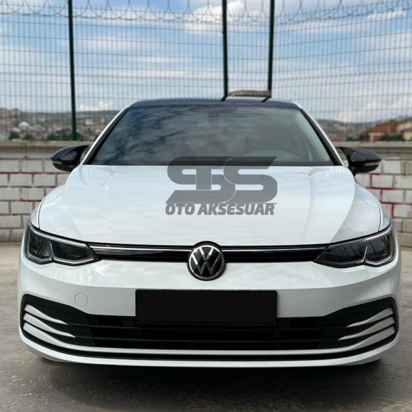Vw Golf 8 Batman Yarasa Ayna Kapağı Piano Black 2021 Model - 11