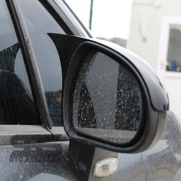 Peugeot 207 Batman Yarasa Ayna Kapağı Piano Black / 2006 - 2012 - 10