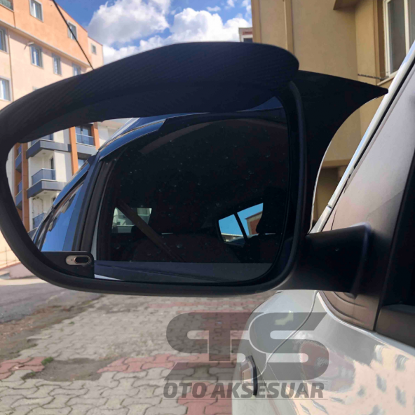 Renault Taliant Batman Yarasa Ayna Kapağı Piano Black Abs Plastik - 4