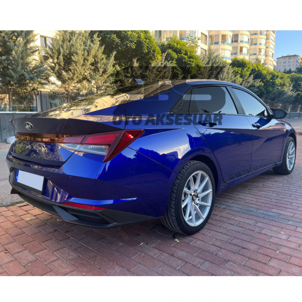 Elantra Sinyalli Batman Yarasa Ayna Kapağı Piano Black / 2021 sonrası - 2