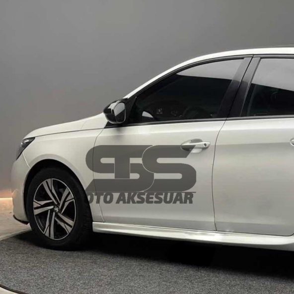 Peugeot 308 Batman Yarasa Ayna Kapağı Piano Black / 2014 - 2021 - 6