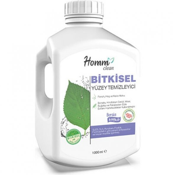 BİTKİSEL YÜZEY TEMİZLEYİCİSİ 1000 ML