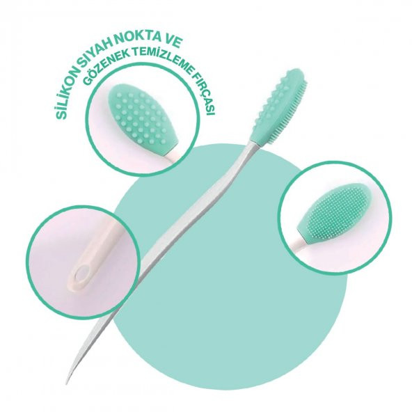 Siyah Nokta ve Gözenek Temizleme Fırçası