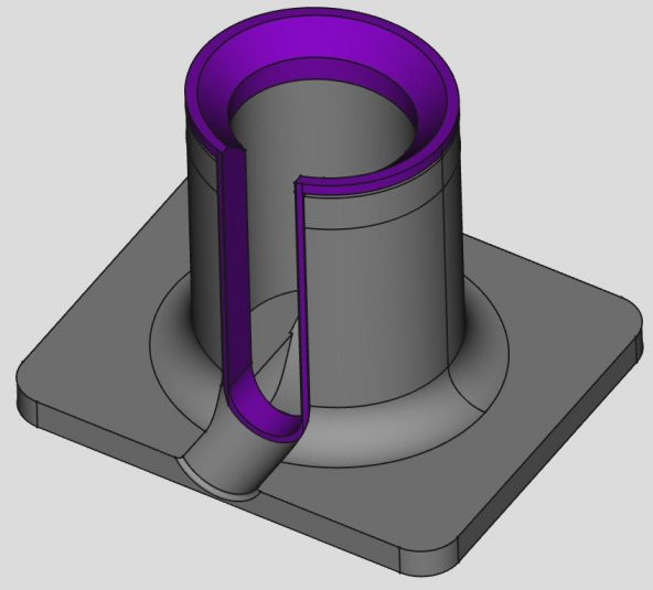 Dyson Airwrap Standı Plastik Aparat - 2