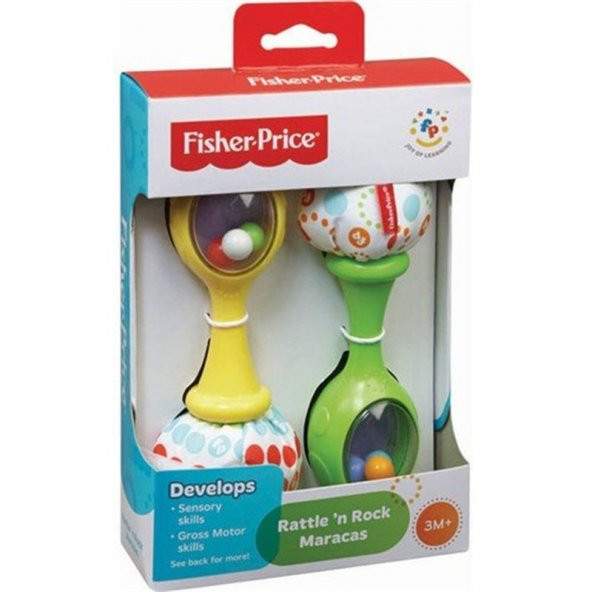 Fisher Price Neşeli Marakas Çıngırak BLT33 %100 Orijinal Lisanslı