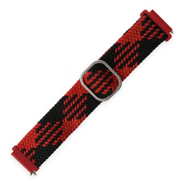 FitCase 22mm Akıllı Saat Uyumlu Star Örgü Akıllı Pimli Saat Kordonu - 6