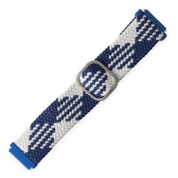 FitCase 22mm Akıllı Saat Uyumlu Star Örgü Akıllı Pimli Saat Kordonu - 8
