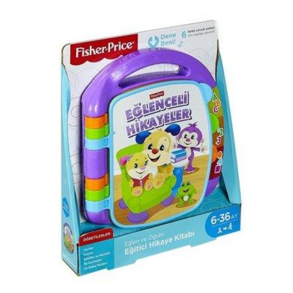 Fisher Price Eğitici Hikaye Kitabı Türkçe FRC73 100 Orjinal Ürün