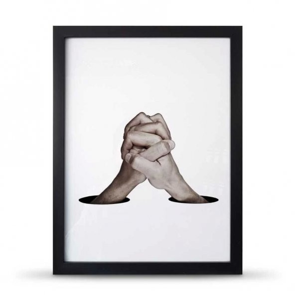 Dayanışma Poster Çerçeve - 30x40 cm Büyük Boy - 3